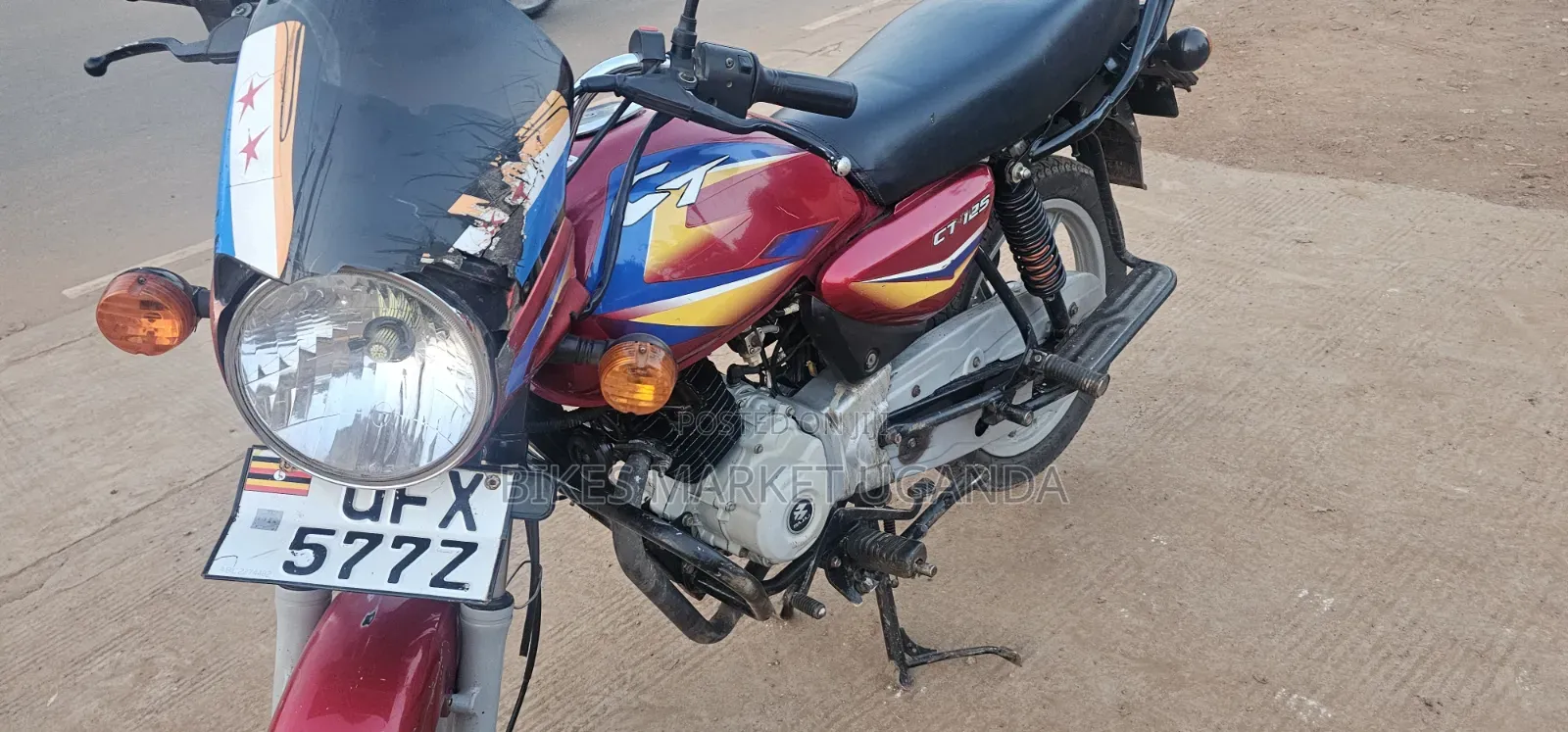 Bajaj CT 125X 2023 Red