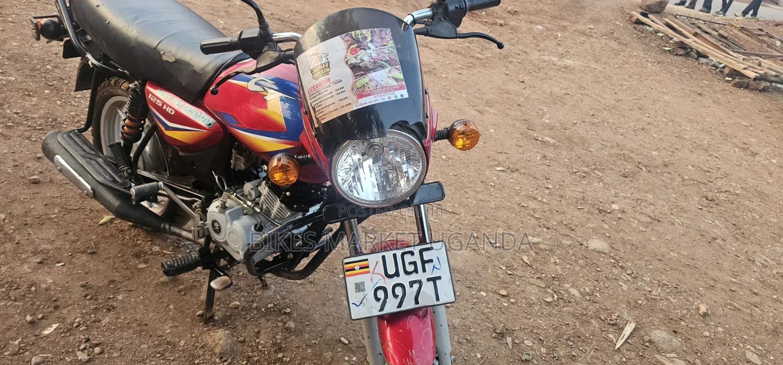 Bajaj CT 125X 2025 Red