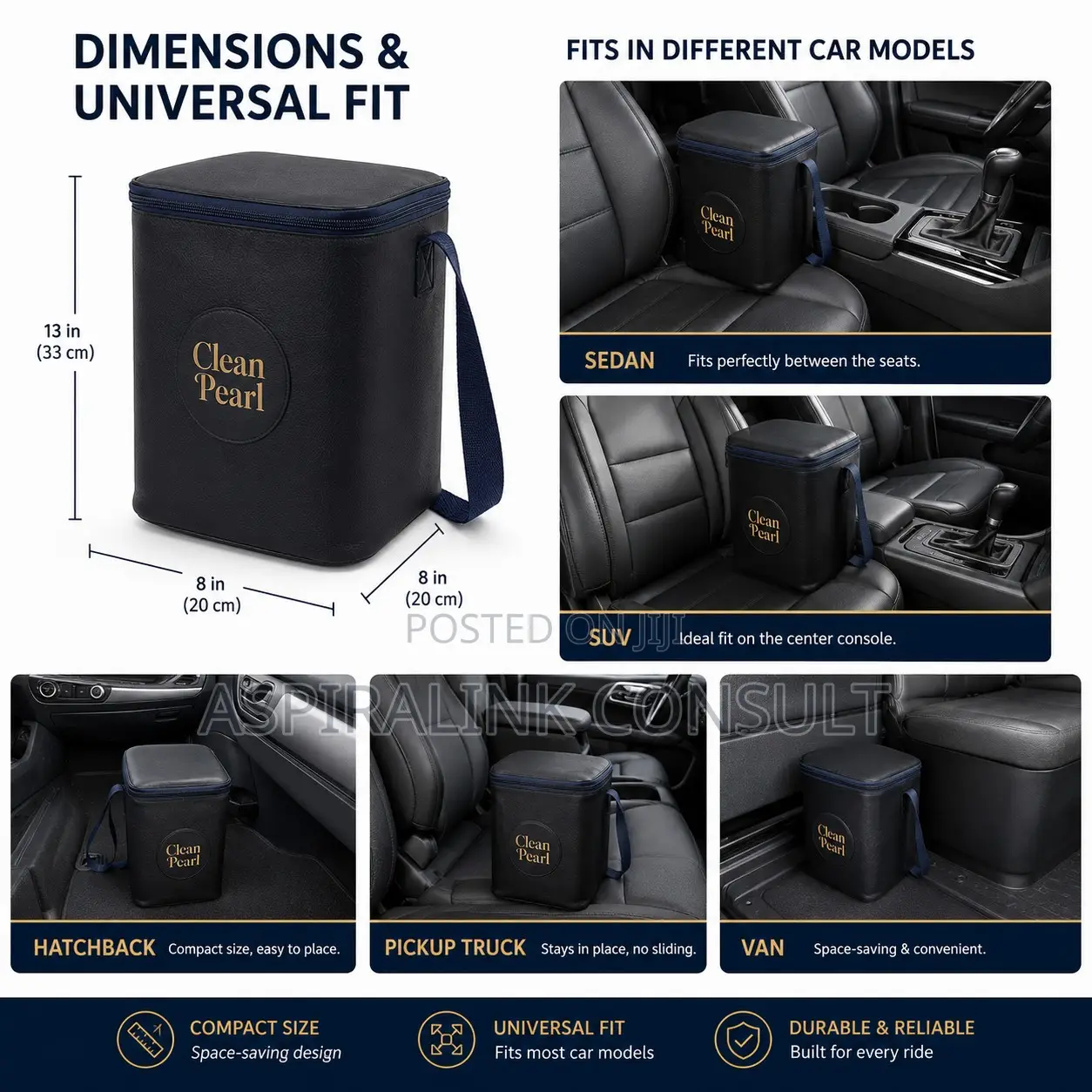 Keep Your Car Spotless With Clean Pearl Trash Kit