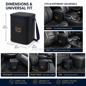 Keep Your Car Spotless With Clean Pearl Trash Kit