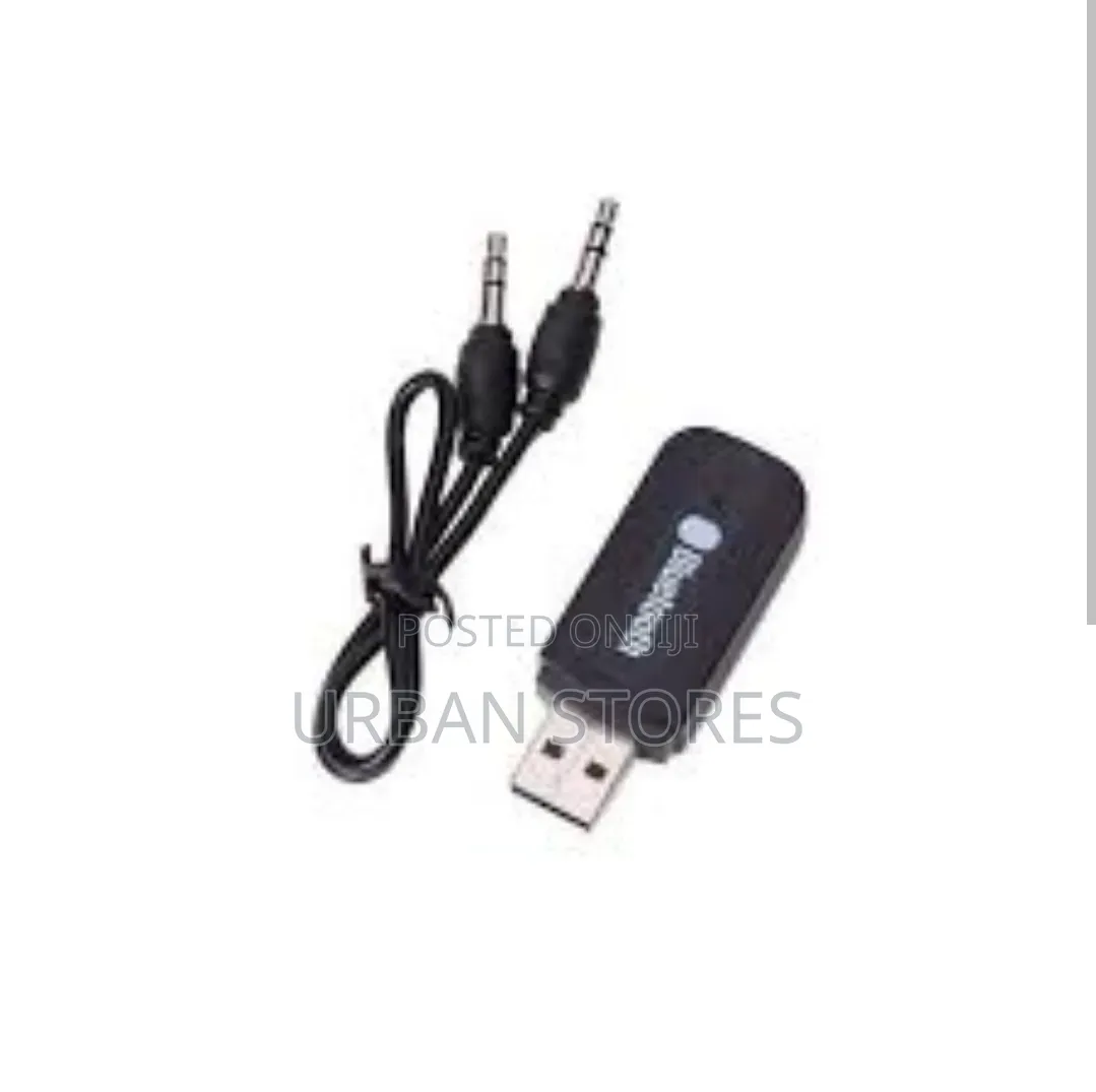 Bluetooth Music Receiver Adapter With Built-in Mic and 3.5mm