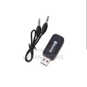 Bluetooth Music Receiver Adapter With Built-in Mic and 3.5mm