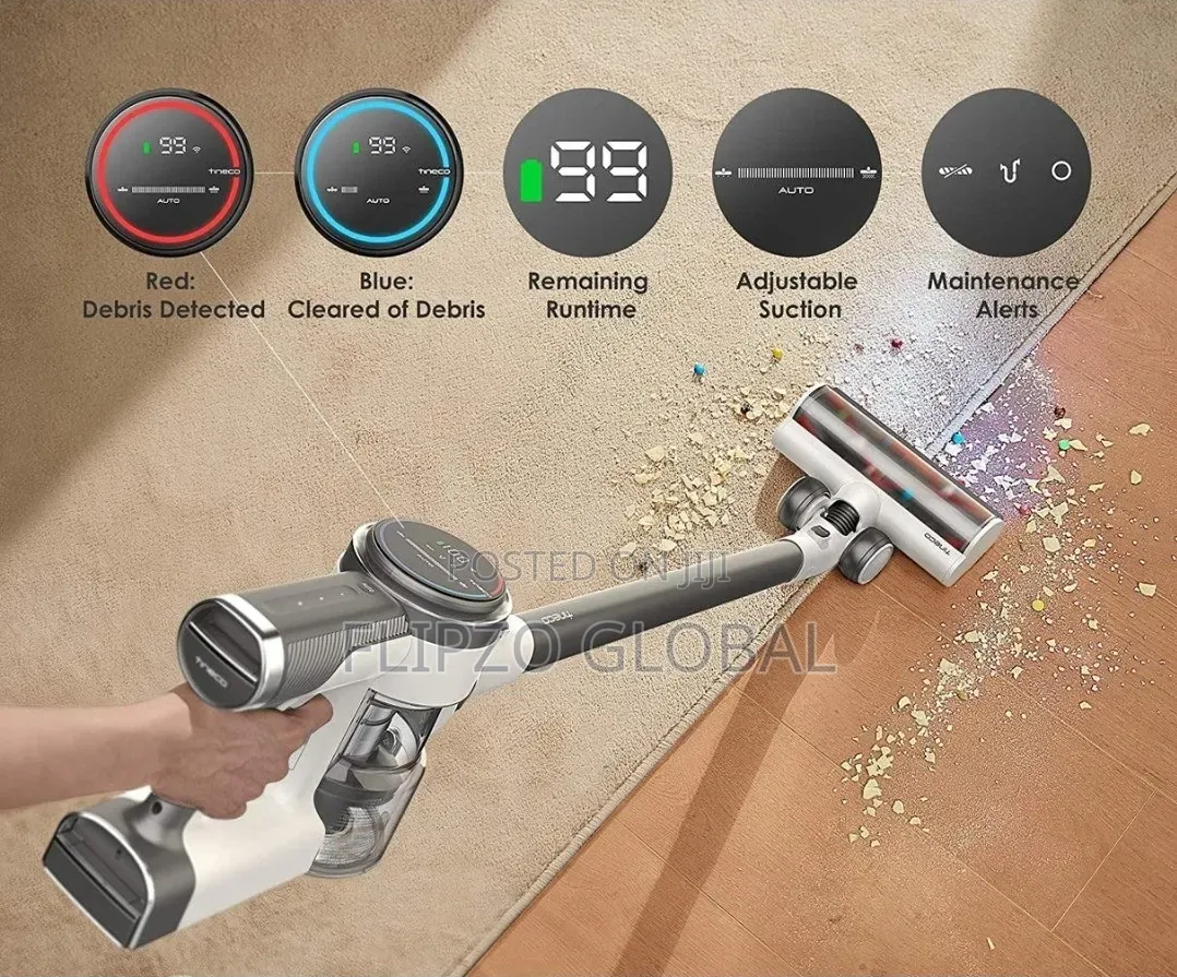 Tineco PURE ONE S12 Premium Cordless Smart WiFi Dry Vacuum Cleaner