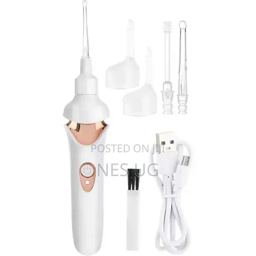5In1 Vacuum Earwax Removal Electric Cordless Ear Cleaner Safe Painless