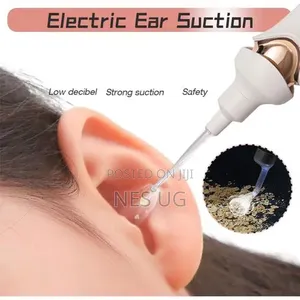 5In1 Vacuum Earwax Removal Electric Cordless Ear Cleaner Safe Painless