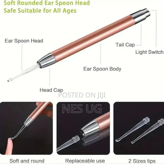 Luminous Ear Wax Picker / Ear Cleaner for All Adults