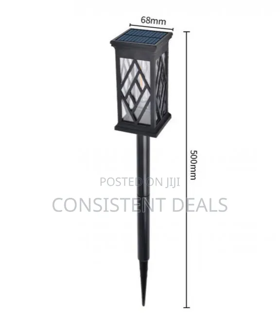 Solar Pathway Lights for Outdoor Landscapes.