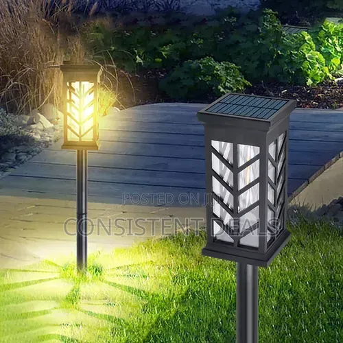 Solar Pathway Lights for Outdoor Landscapes.