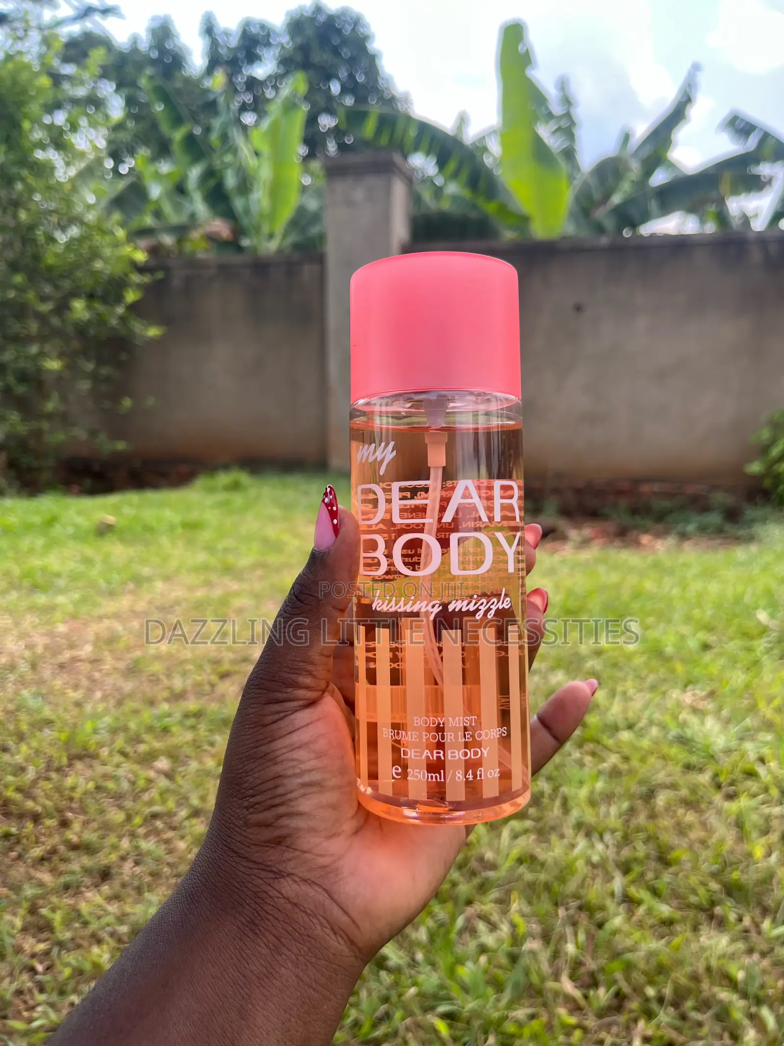 My Dear Body Kissing Mizzle Body Mist - 250mls