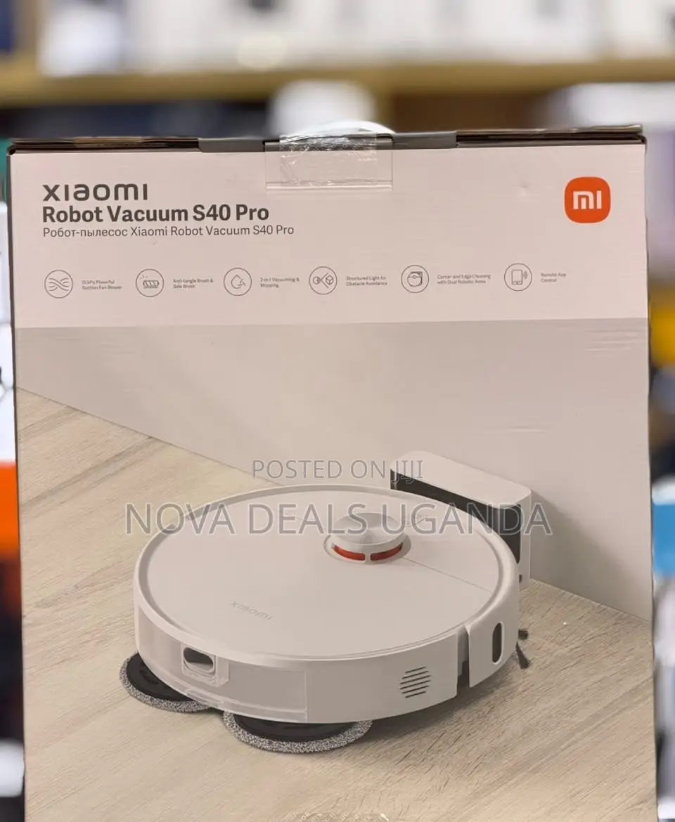 Xiaomi Robot Vacuum Cleaner S40 Pro, 15000Pa Suction, Remote Control