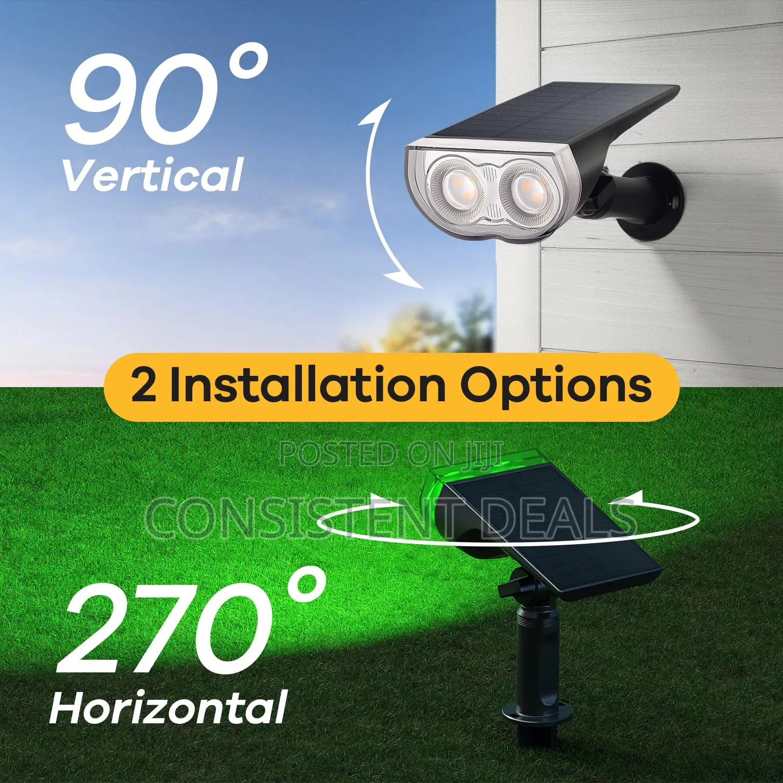 Solar Landscape Spotlights,Solar Outdoor Lights