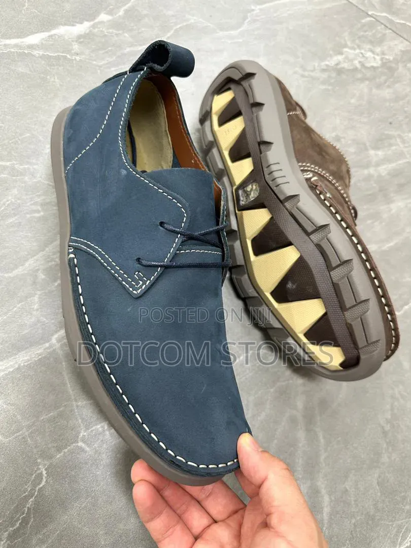 Clarks Un Ava Suede Loafers / Casual Derby Shoes