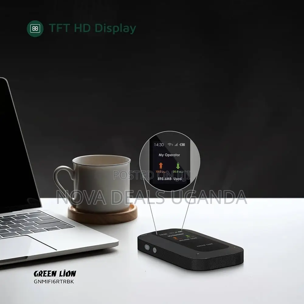 Green Lion Wireless Wifi Mini Router, 4g/Lte, 150 Mbps, 3000 mAh