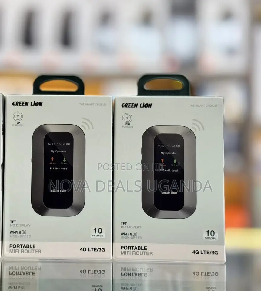 Green Lion Wireless Wifi Mini Router, 4g/Lte, 150 Mbps, 3000 mAh