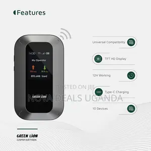 Green Lion Wireless Wifi Mini Router, 4g/Lte, 150 Mbps, 3000 mAh