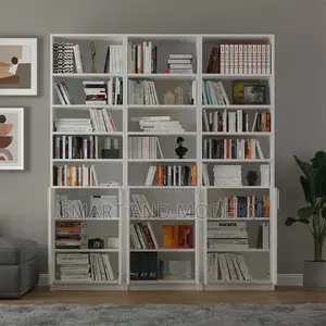 Compact Wooden Closed Back| Bookshelf for |Home and |Office by Miza
|