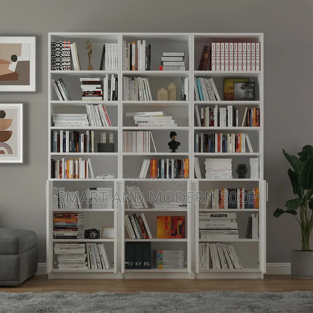 Compact Wooden Closed Back| Bookshelf for |Home and |Office by Miza
|