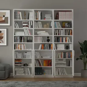 Compact Wooden Closed Back| Bookshelf for |Home and |Office by Miza
|