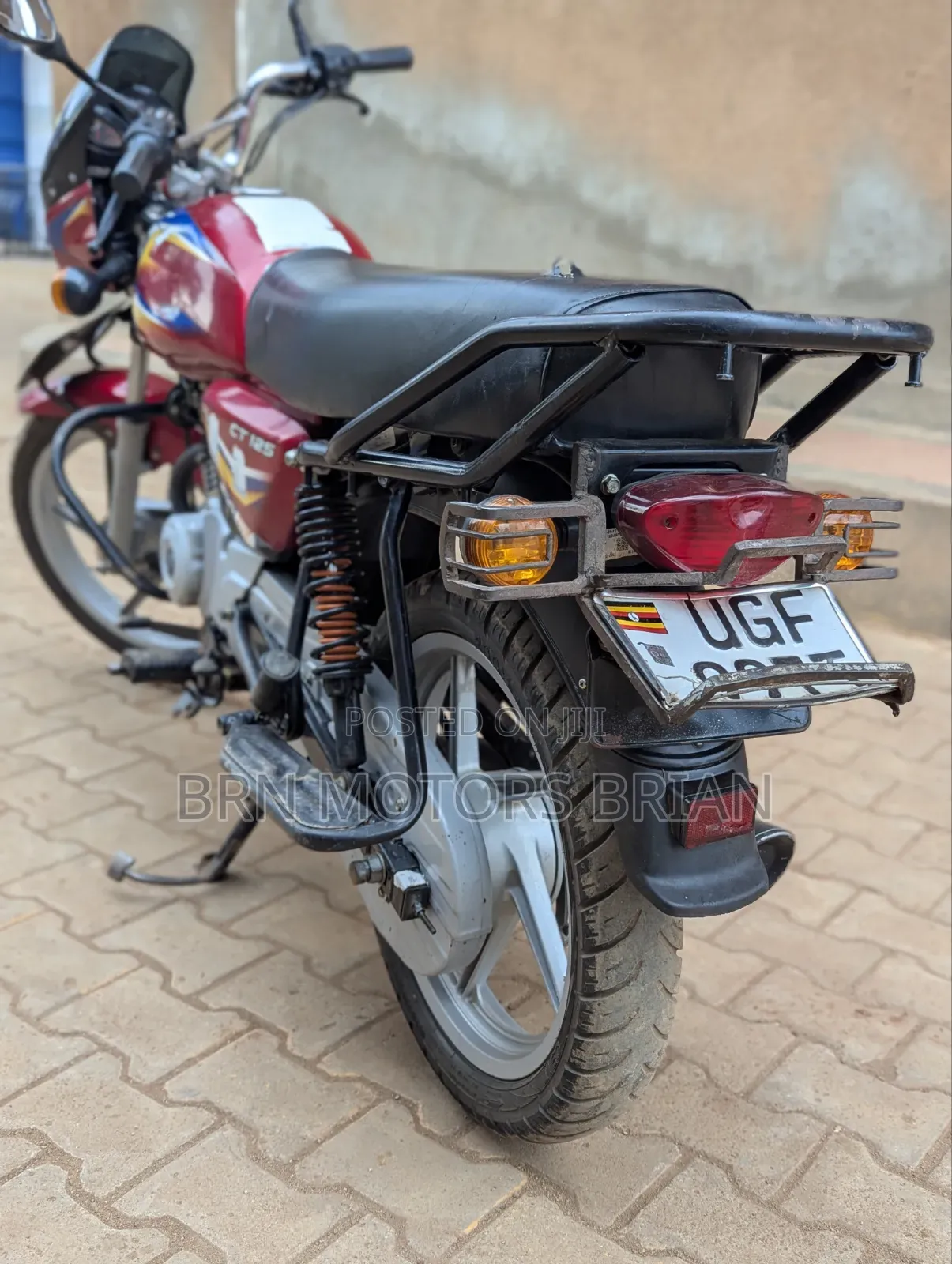 Bajaj Boxer 125 2024 Red