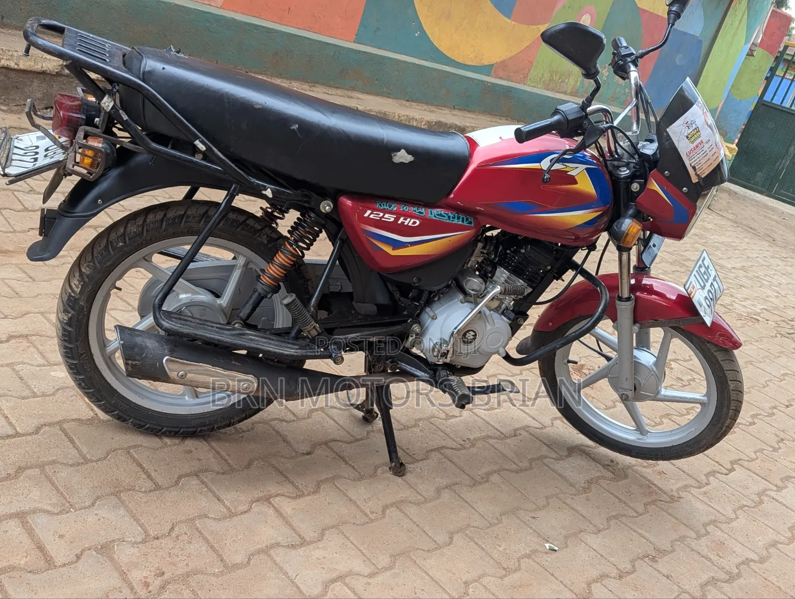 Bajaj Boxer 125 2024 Red