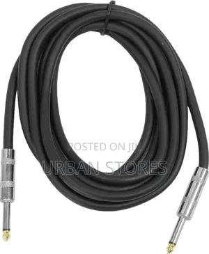 6.35mm (1/4 Inch) Male-to-Male Mono Audio Cable