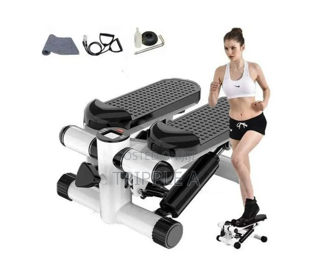 2 in 1 Stepper With Power Ropes