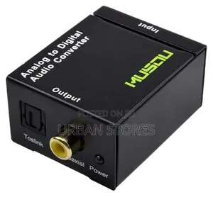 Analog to Digital Optical Toslink Coaxial Audio Converter