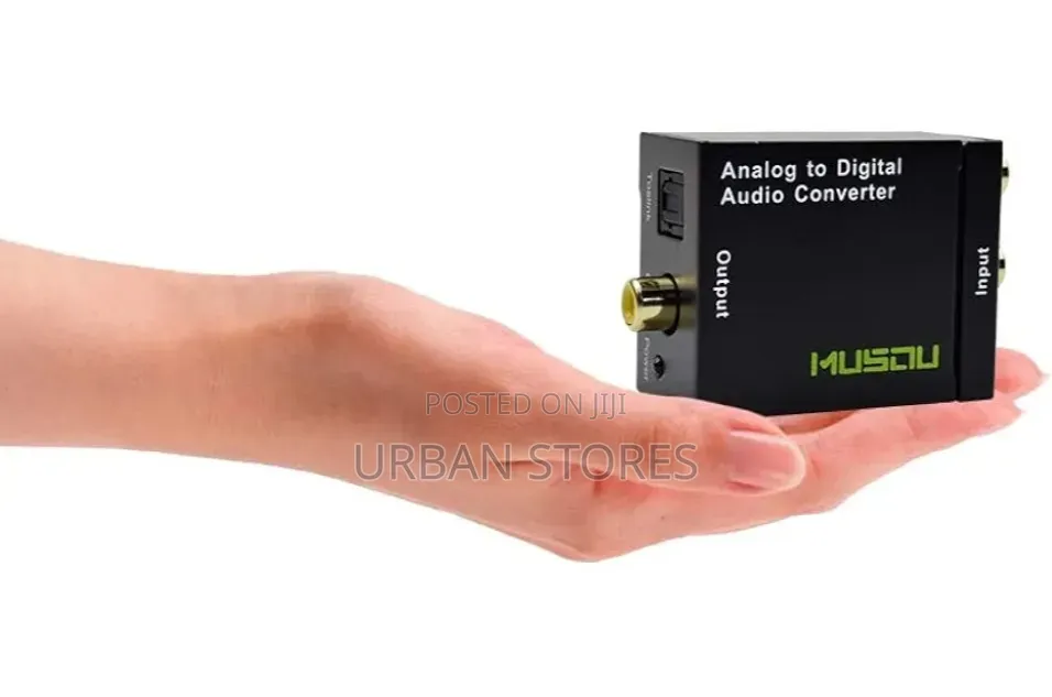 Analog to Digital Optical Toslink Coaxial Audio Converter