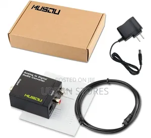 Analog to Digital Optical Toslink Coaxial Audio Converter