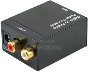 Digital to Analog Audio Converter 3.5MM Jack 2RCA
