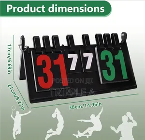 Foldable Portable Flip Scoreboard