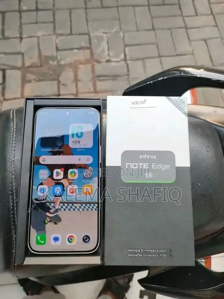 New Infinix Note Edge 256 GB Gold
