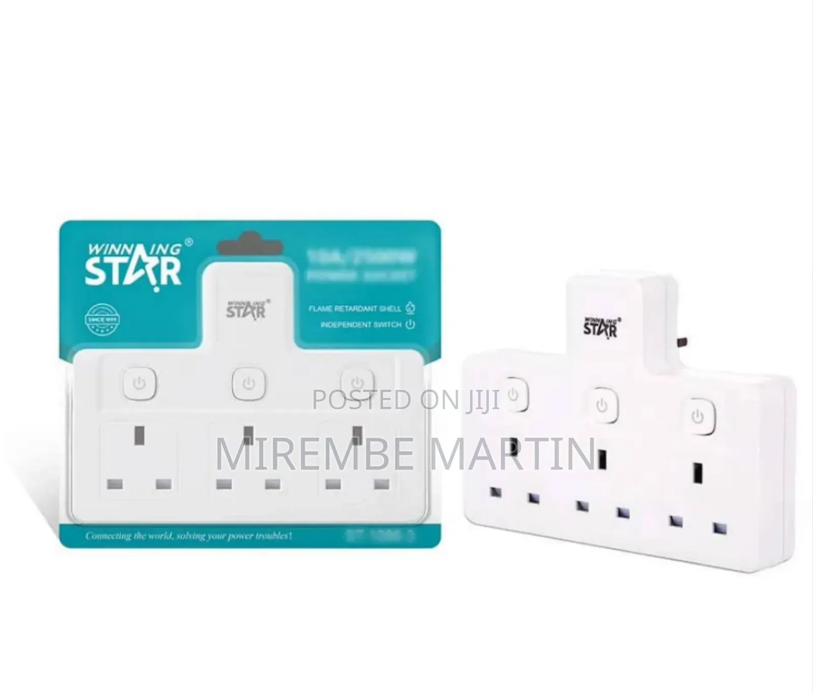 Winning Star UK Plug Extension Socket