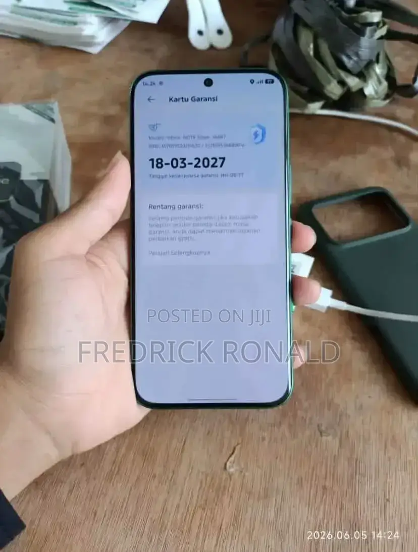New Infinix Note Edge 256 GB Blue