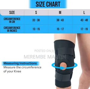 Open Patella Knee Brace Support - For Joint Pain, Tendonitis, Ligament