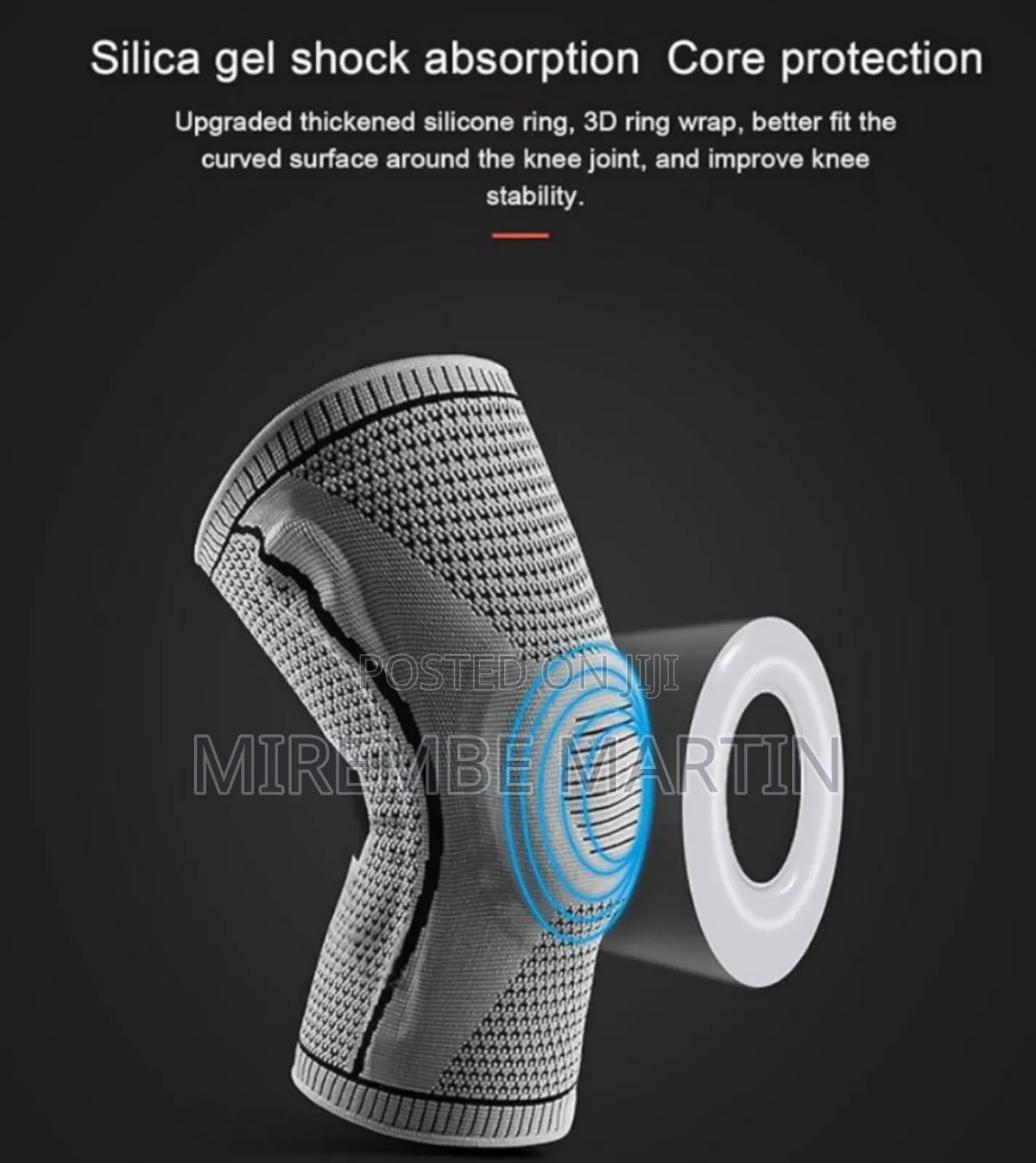 Powerful Knee Brace, Improved Knee Compression Sleeve Support