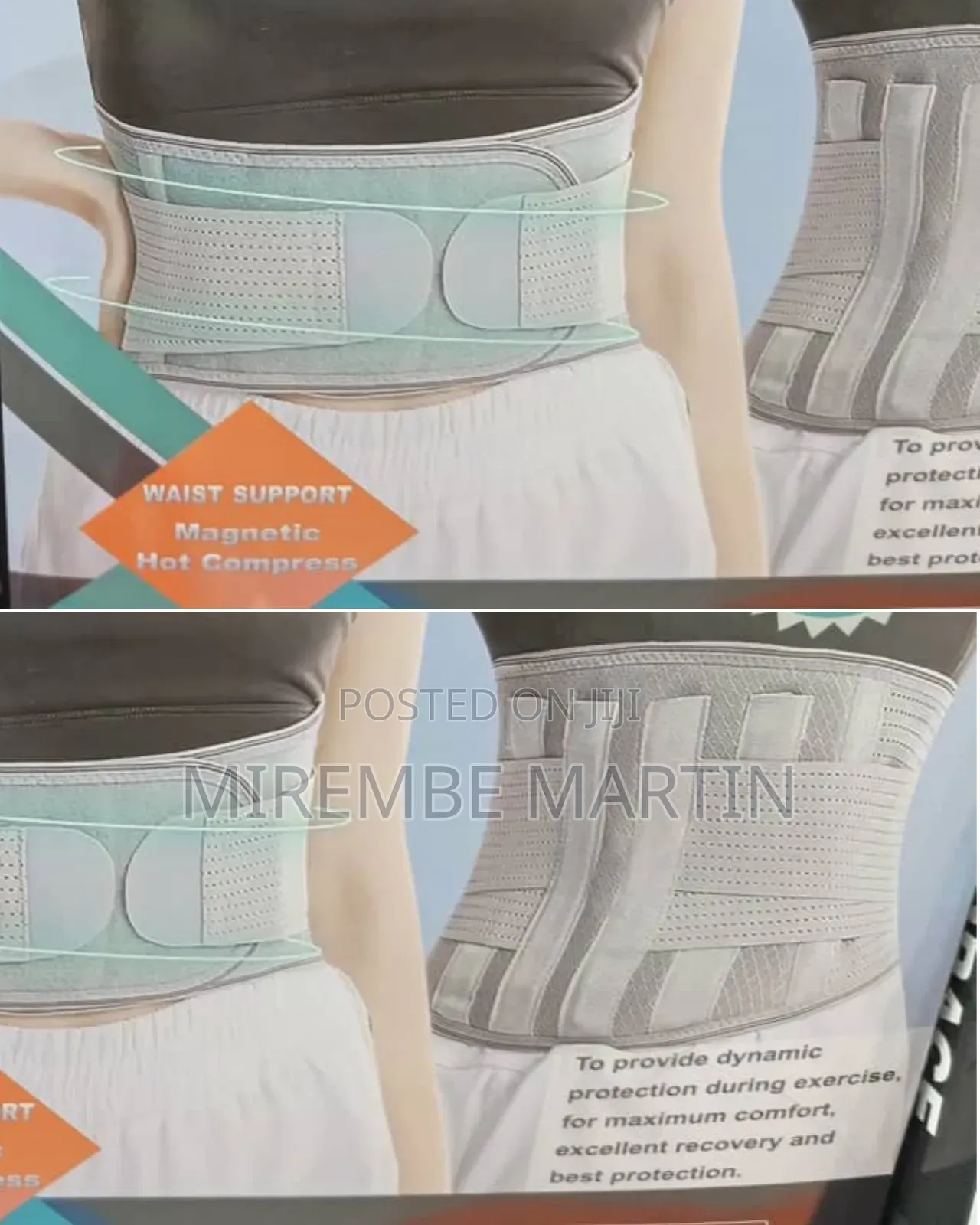 Back Corrector Waist Protective Belt Steel Plate Support Orthopedic
