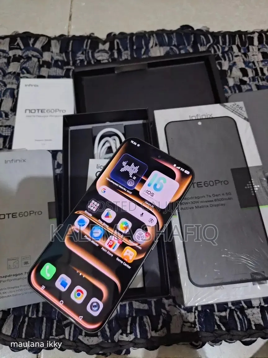 New Infinix Note 60 Pro 256 GB Blue