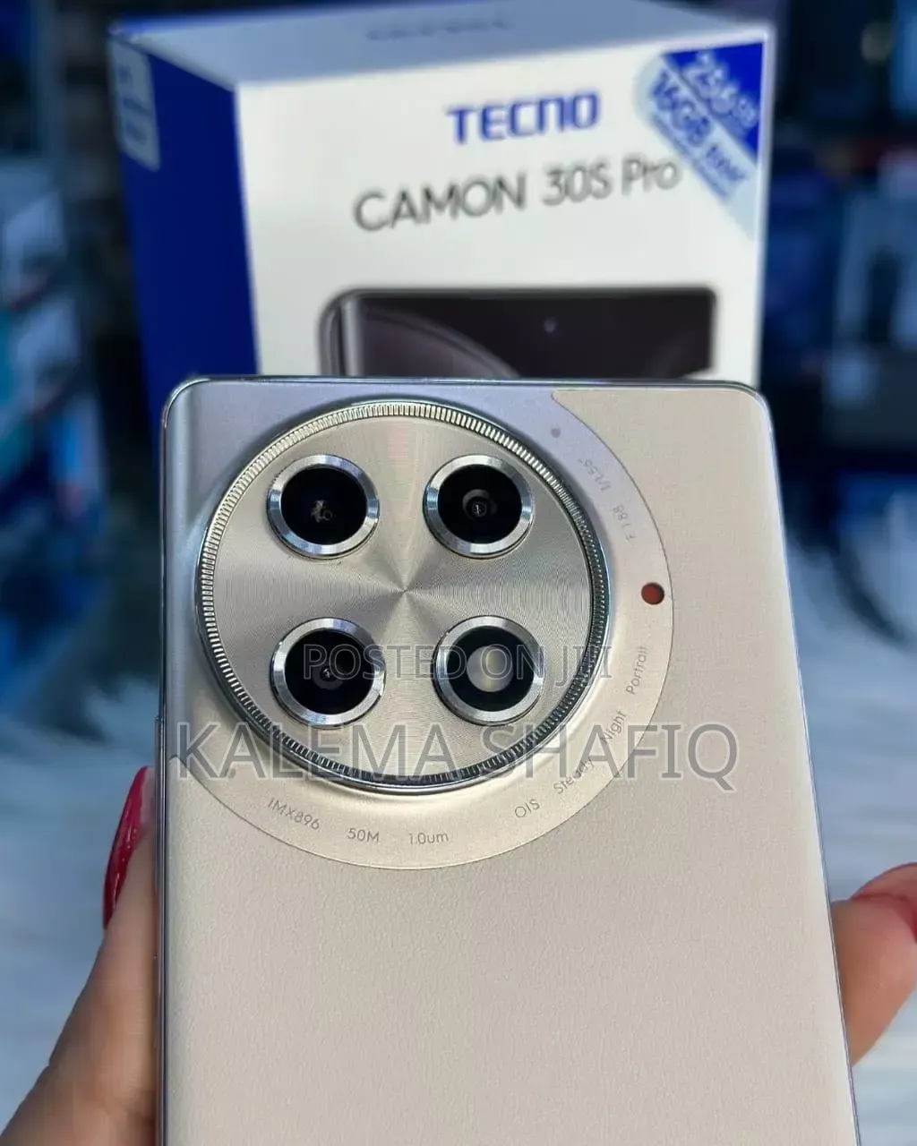 New Tecno Camon 30S Pro 256 GB Rose Gold