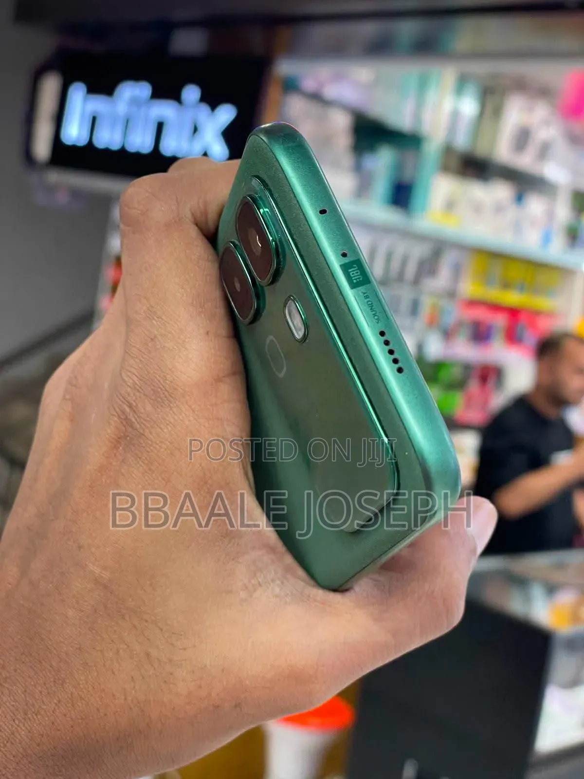 New Infinix Note Edge 256 GB Green