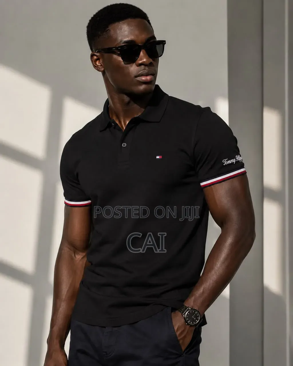 Tommy Hilfiger Polo Shirts. Striped Scarfs