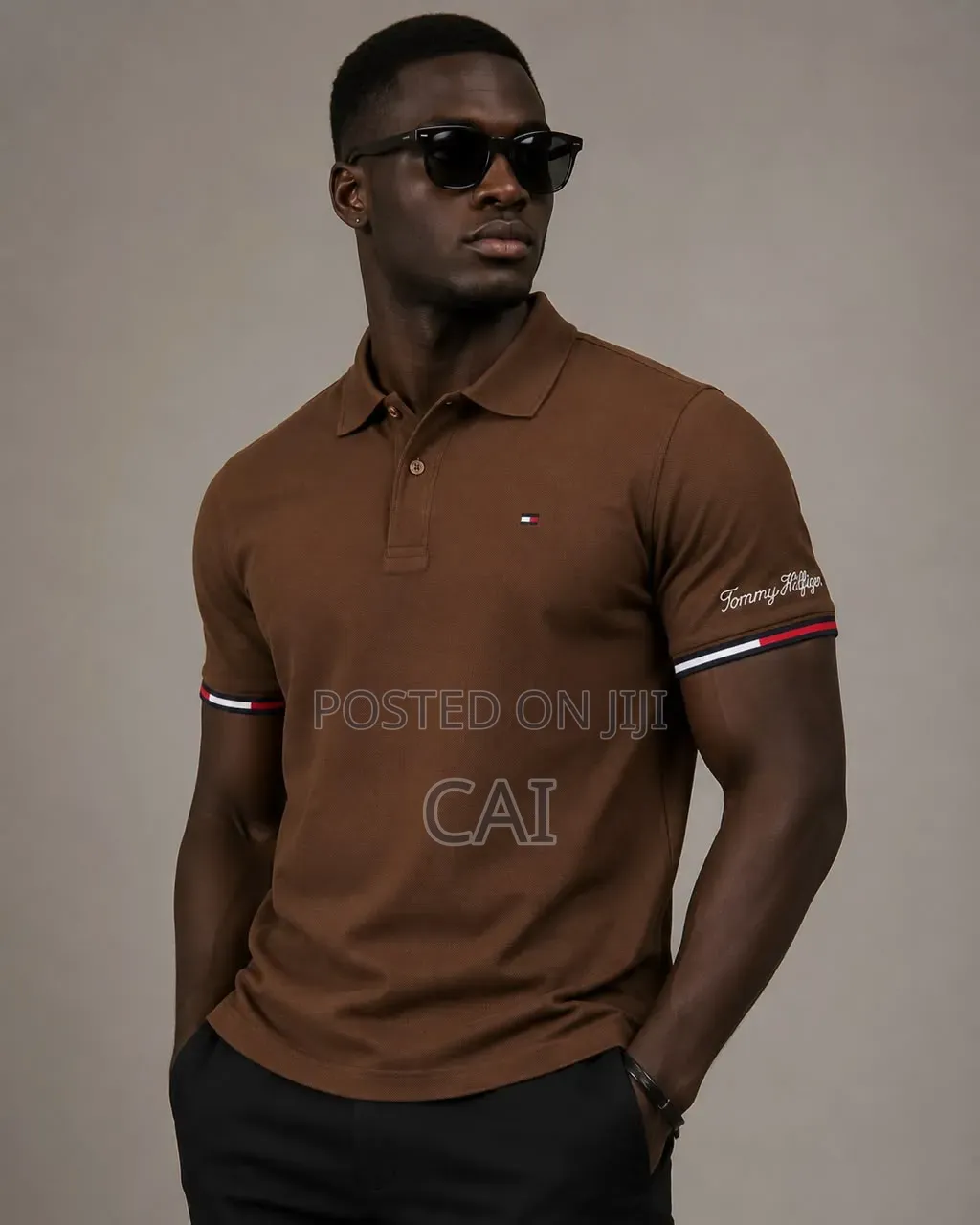 Tommy Hilfiger Polo Shirts. Striped Scarfs