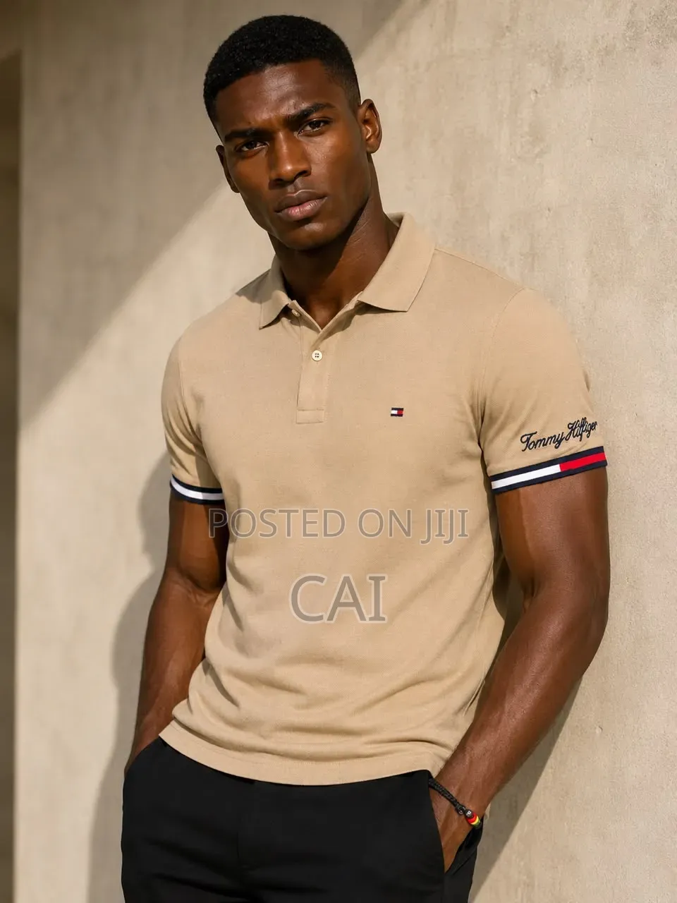Tommy Hilfiger Polo Shirts. Striped Scarfs