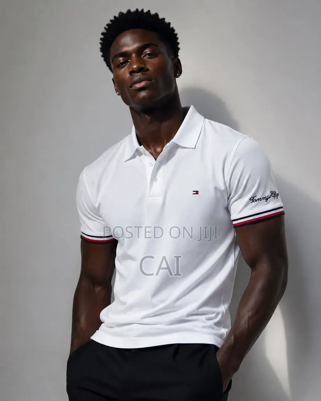 Tommy Hilfiger Polo Shirts. Striped Scarfs