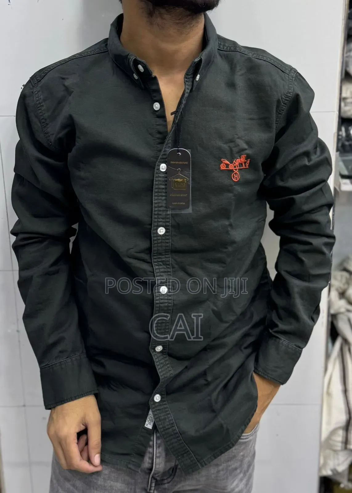 Hermes Denim Shirt