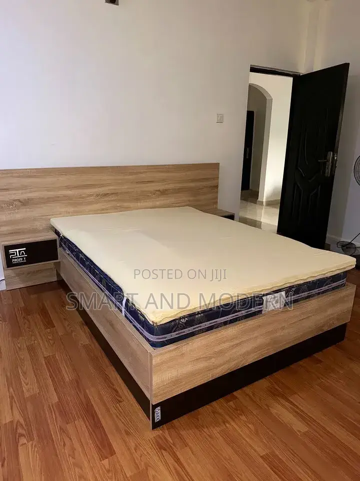 Twin-Xl Bed With Wooden/ Storage/ Headboard, Low Platform