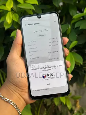 New Samsung Galaxy A17 5G 256 GB Blue