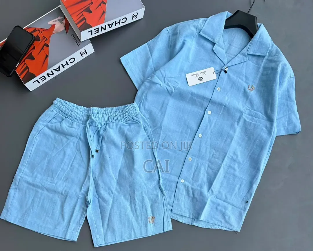 Polo Ralph Lauren Linen Shorts/Shirt Set