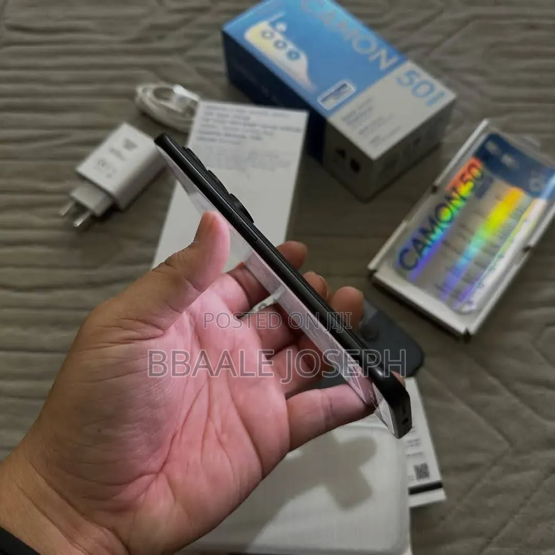 New Tecno Camon 50 Pro 256 GB Black