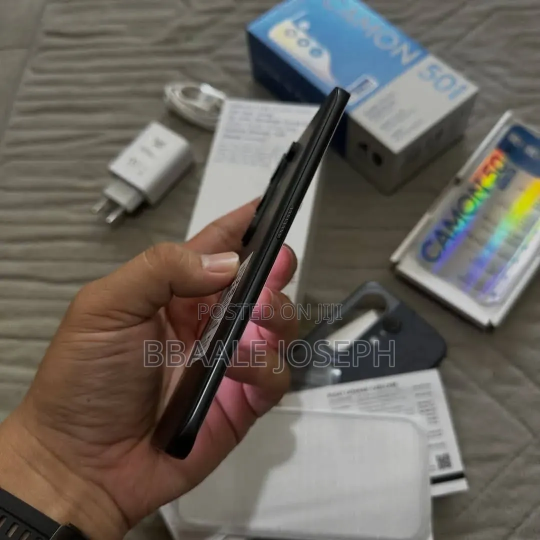 New Tecno Camon 50 Pro 256 GB Black